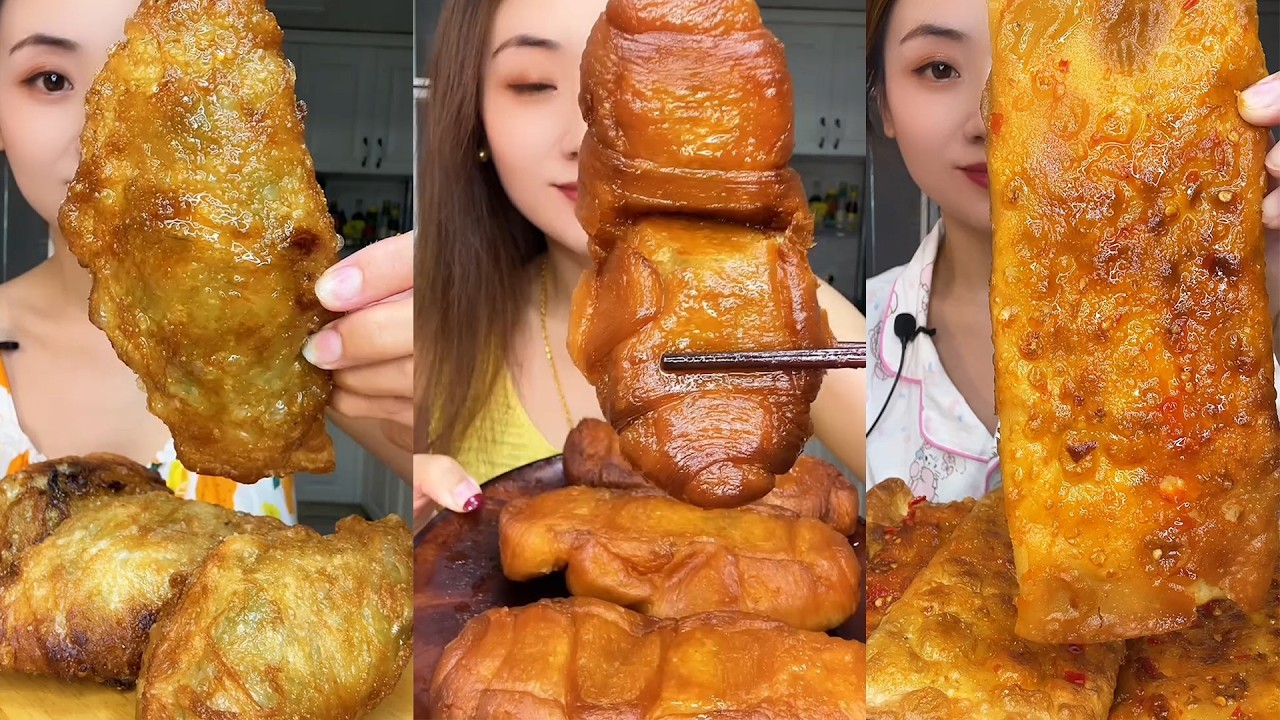 Mukbang Makanan Goreng yang Crunchy dan Pedas! Siap siap Ngiler!