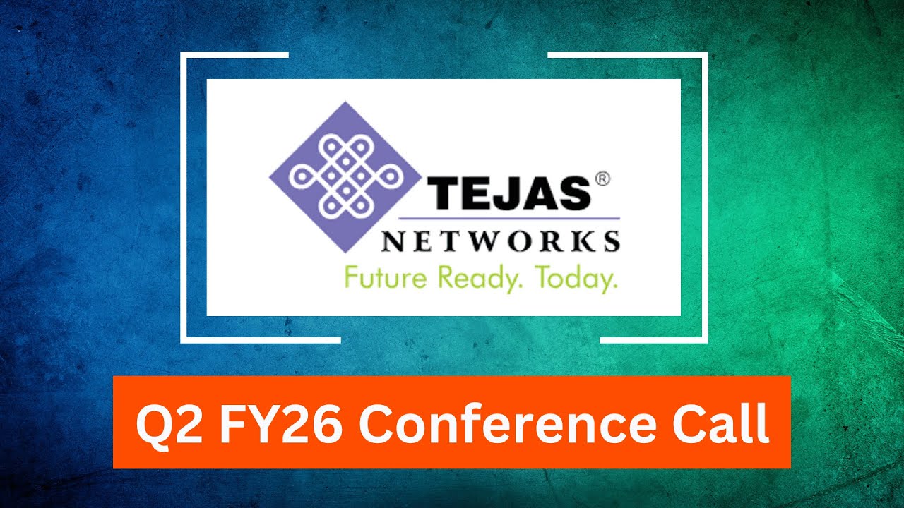 Tejas Networks Q2 FY26 Concall: Strong Order Book & 5G Rollout Fuel Growth Momentum