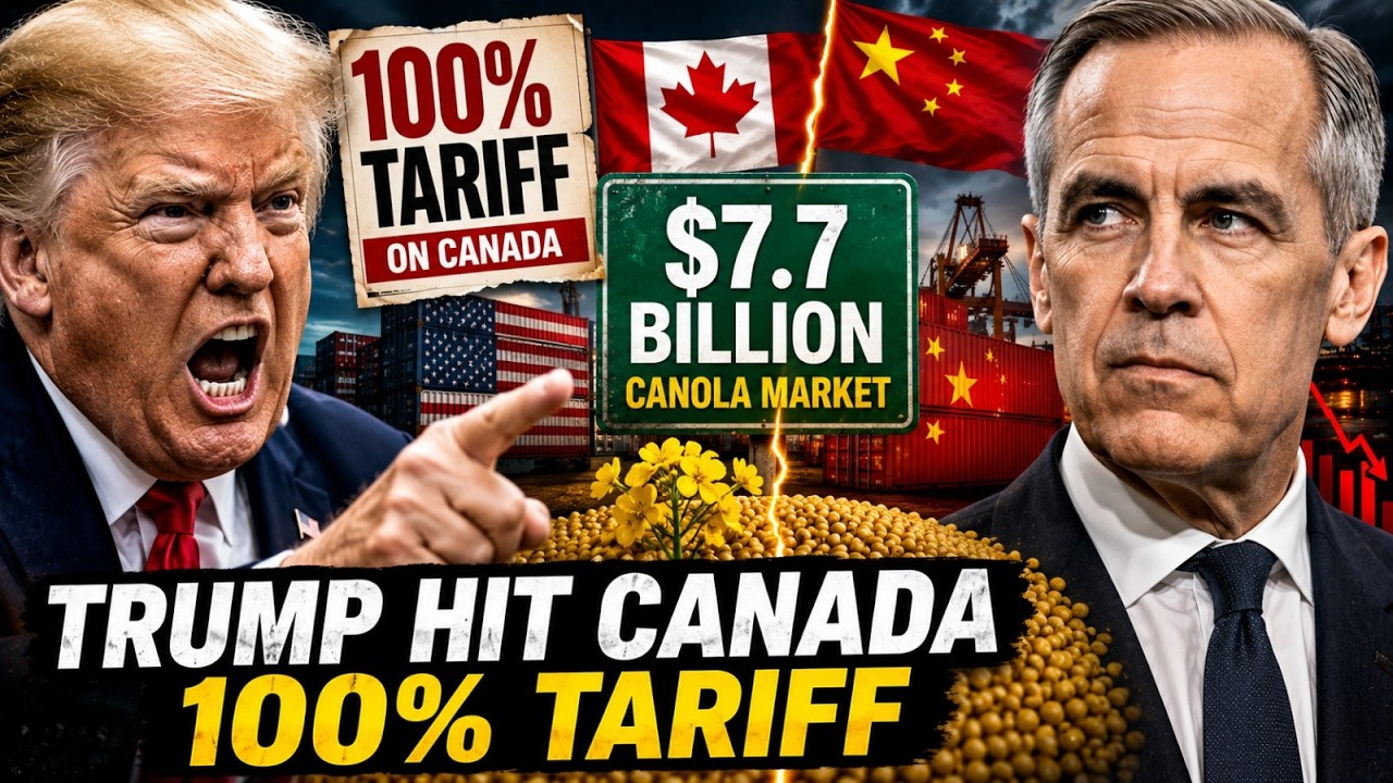 Trump Hit Canada With a 100% Tariff &mdash; Then Canada's $7.7 Billion Canola Market Changed Everything