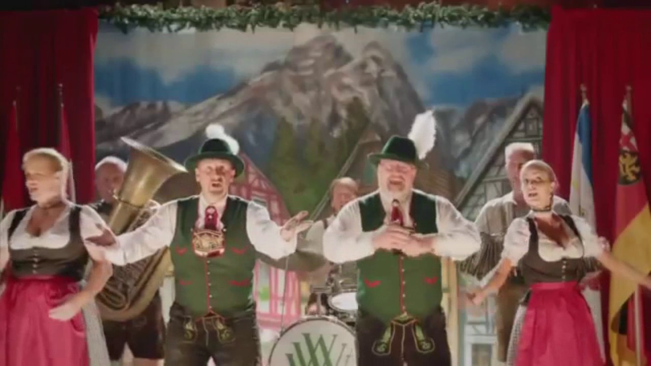 JG Wentworth German commercial but sped up varying lengths every wentworth played 2 times
