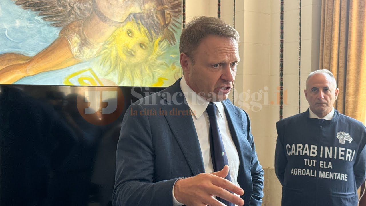 Siccità in Sicilia, oggi il Ministro dell'Agricoltura, Francesco Lollobrigida, a Siracusa