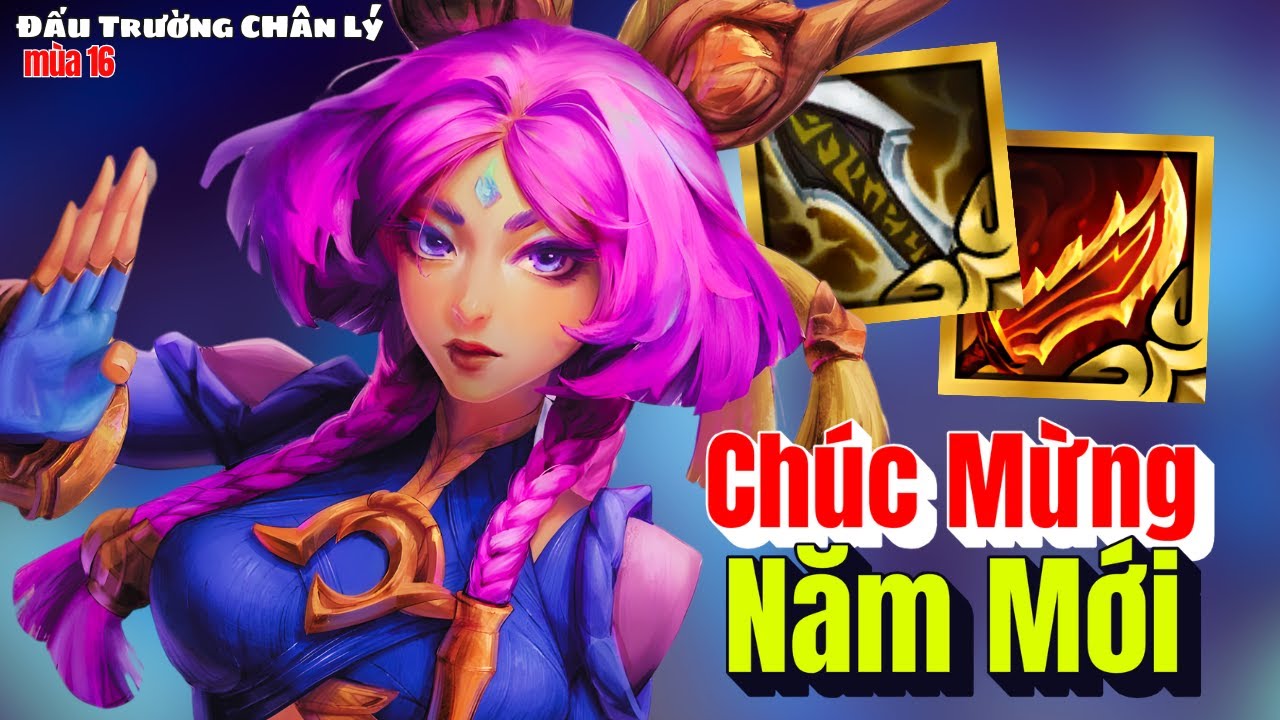 Đấu Trường Chân Lý Mobile - Trận Siêu Gây Cấn Đập Nát Team Pháp Sư Chúc Mừng Năm Mới