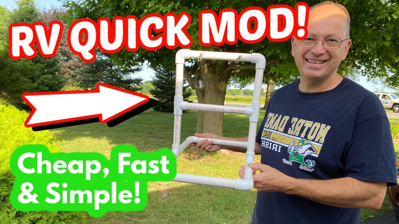 Fast RV Water Filter Stand Mod | DIY | Grand design Solitude 380 FL R | Beech Lane | RV Life