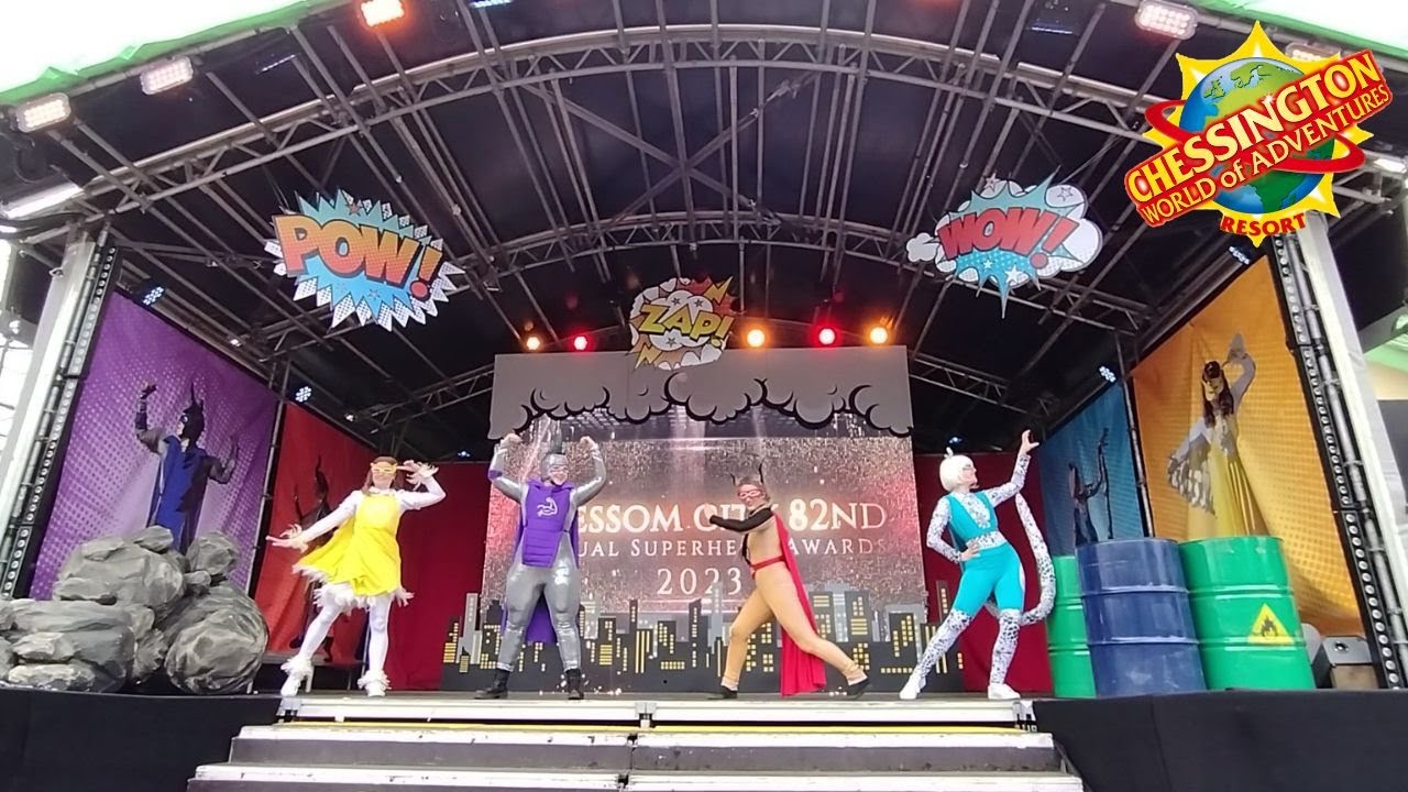 ZOOperheroes Show 2023 at Chessington World Of Adventures Resort