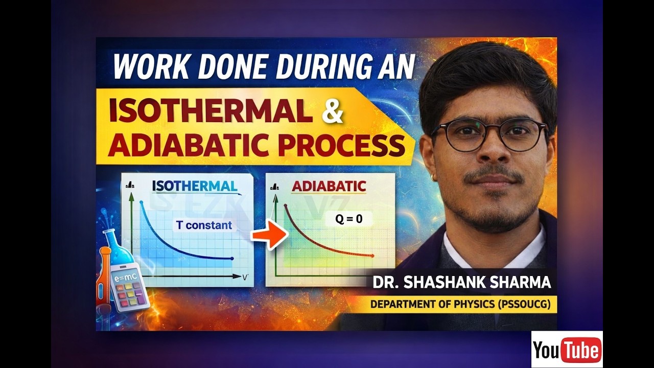 LECTURE 11 WORK DONE DURING AN ISOTHERMAL AND ADIABATIC PROCESS