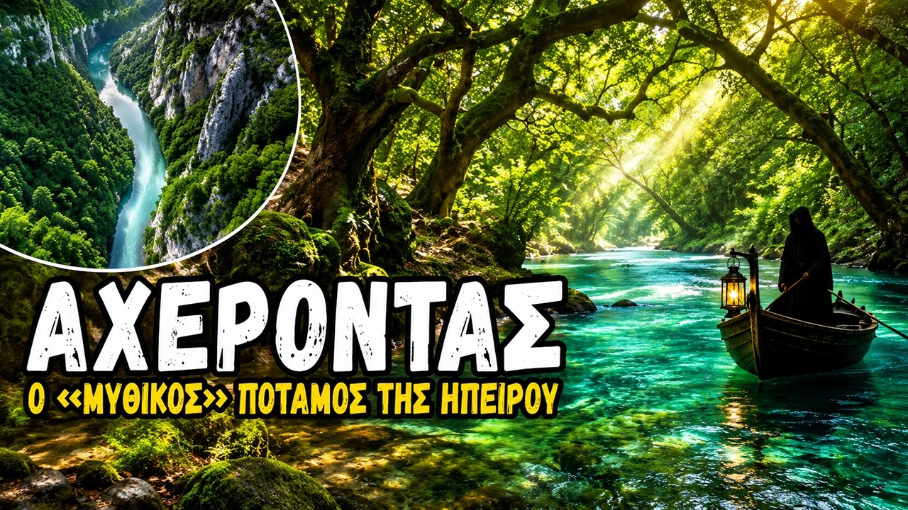 Αχέροντας | Ο «μυθικός» ποταμός της Ηπείρου