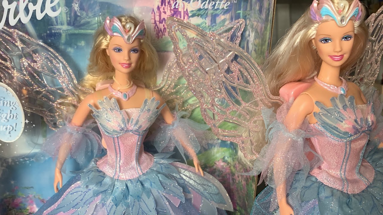 Barbie of Swan Lake ODETTE movie doll review and unboxing! 2000’s vintage Barbie doll