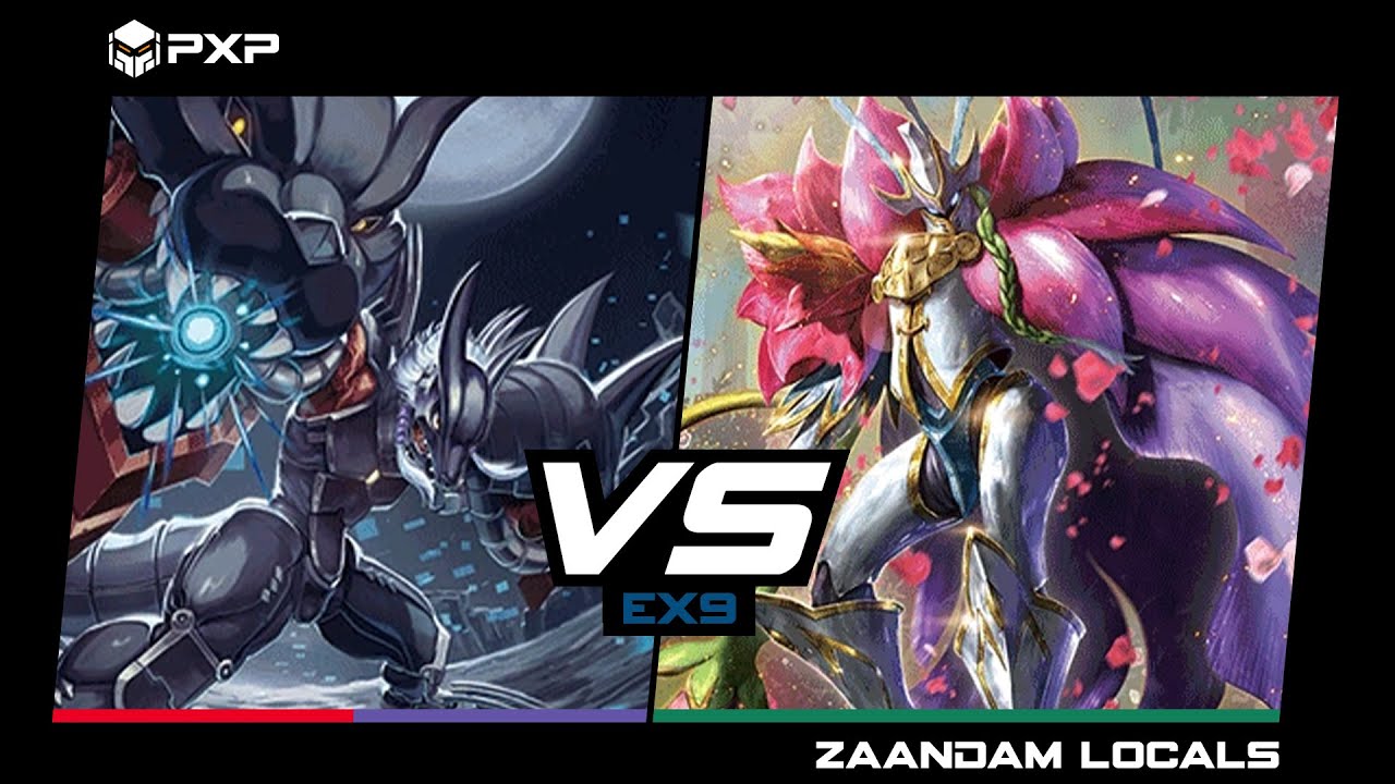 Cerberusmon Rush vs Bloomlordmon [Digimon Card Game & TCG EX9]