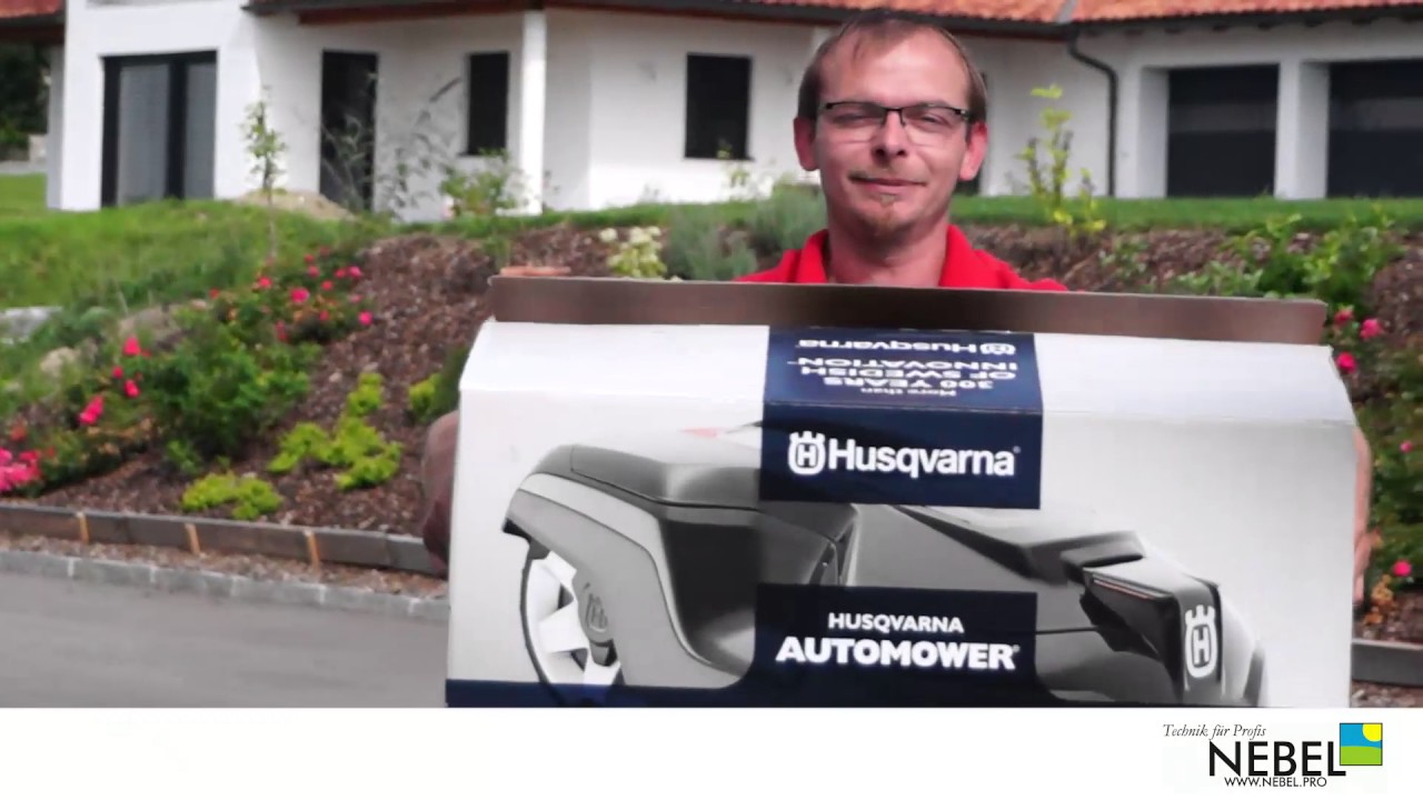 Husqvarna Automower Installation von der Firma Nebel
