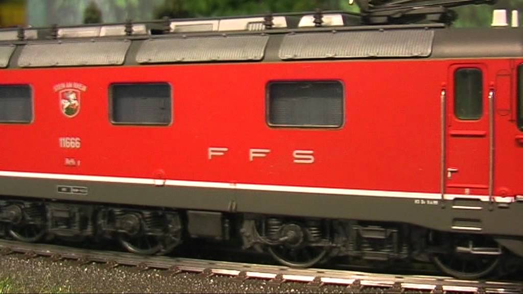 Modellbahn-Neuheiten (168) Märklin 37327 Re 6-6 f SBB.mpg