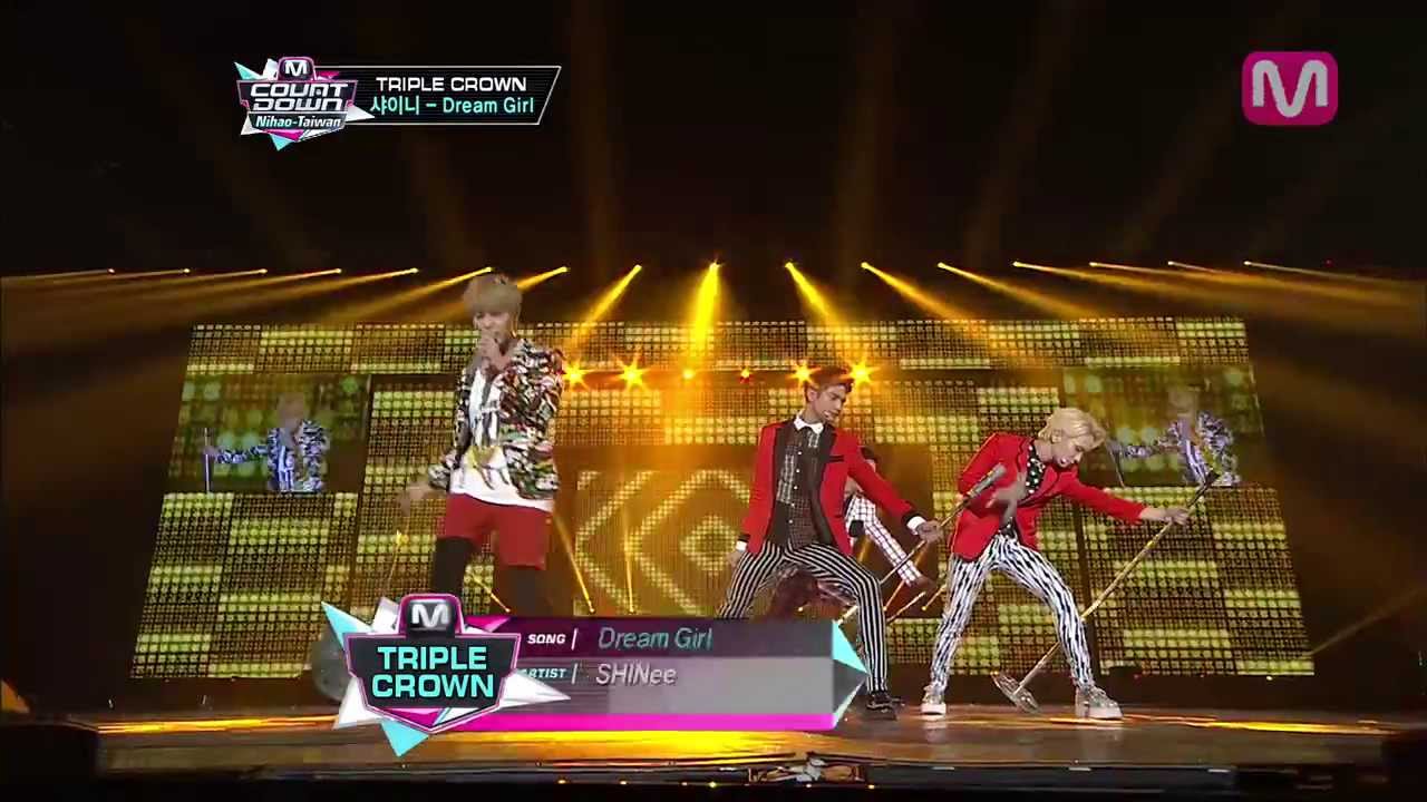 샤이니_Dream Girl(Dream Girl by SHINee@M COUNTDOWN Nihao-Taiwan 2013.4.25)