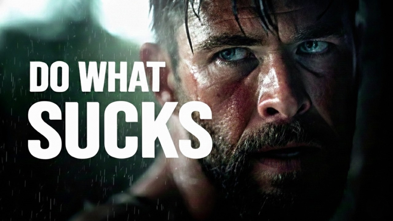 DO WHAT SUCKS EVERY DAY – Motivational Speech