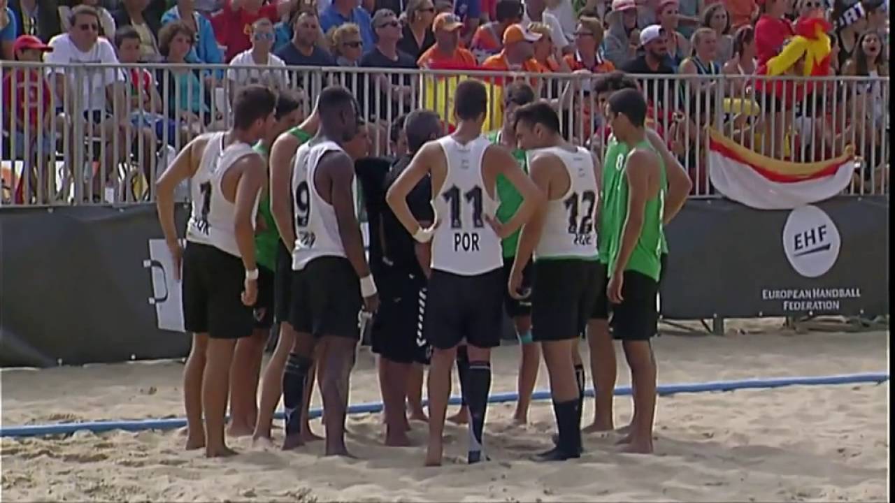 Final Campeonato de Europa Balonmano Playa Cadetes 2016