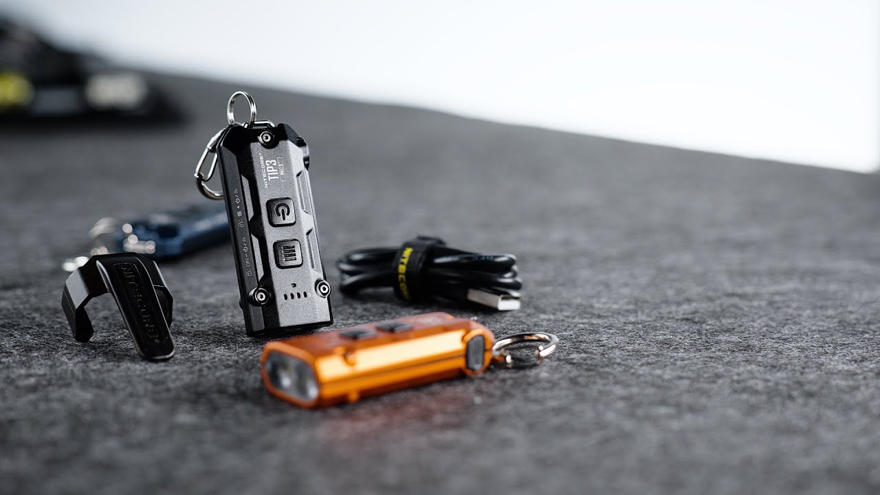 NITECORE TIP3 Operation Instruction Video丨Multiple Color Temperatures Metallic Keychain Light丨EDC