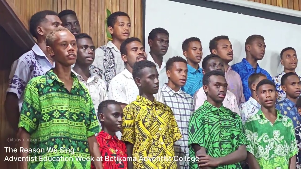 Betikama Adventist College Choir - The Reason We Sing