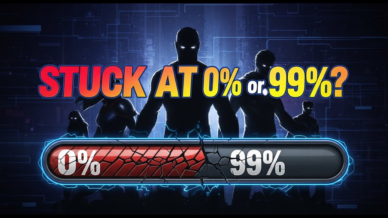 Marvel Rivals Stuck at 0% ✔️Marvel Rivals Stuck at Loading Screen