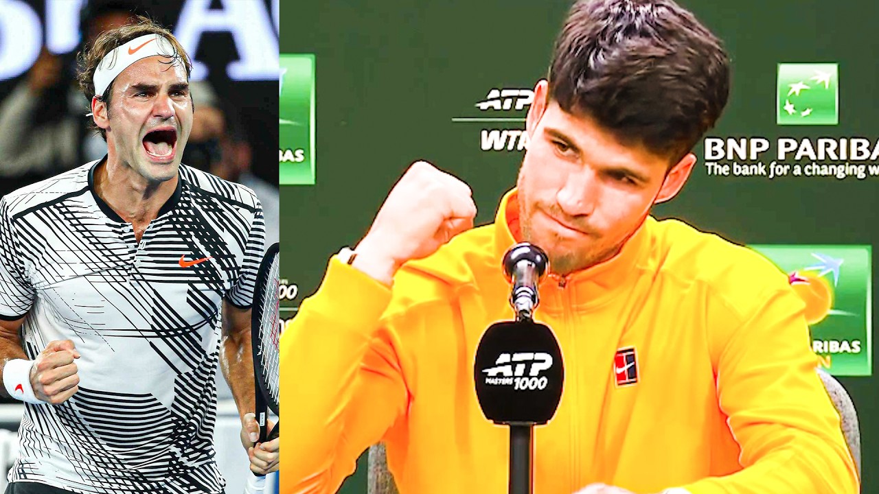 Alcaraz: Felt Like I Faced Federer after Beating Rinderknech | Indian Wells 2026