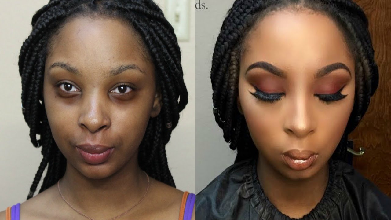 WATCH ME WORK! CLIENT TUTORIAL! EASY GLAM!!!
