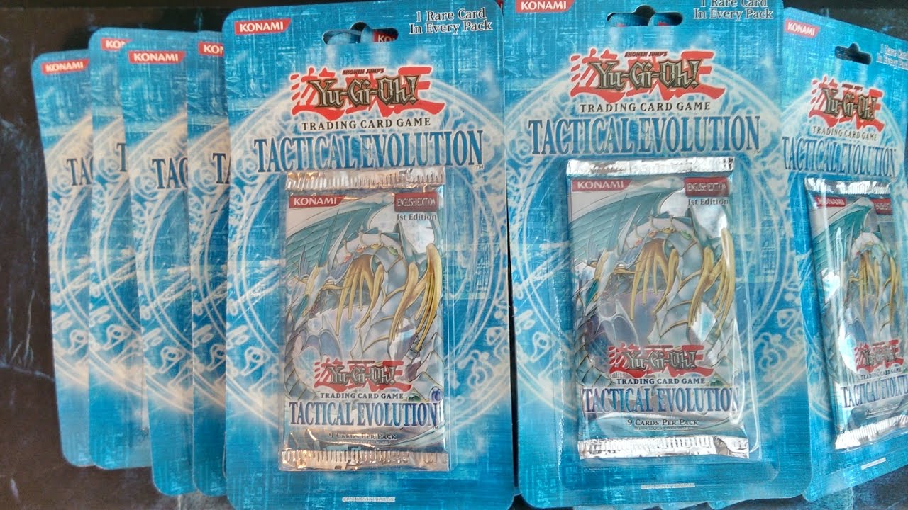 Yugioh Tactical Evolution Blister Box #1 Opening [1st Edition]