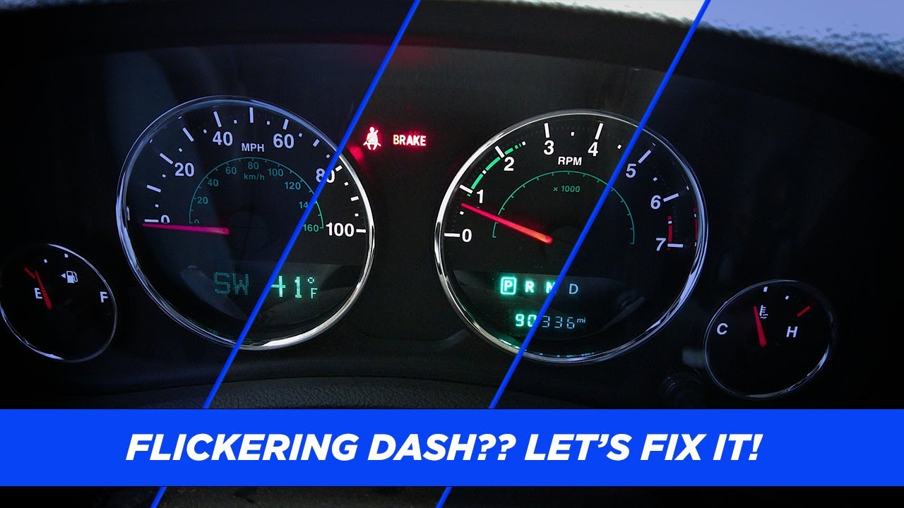 Failing Jeep JK Turn Signal Switch - Common Issue - Simple Fix!