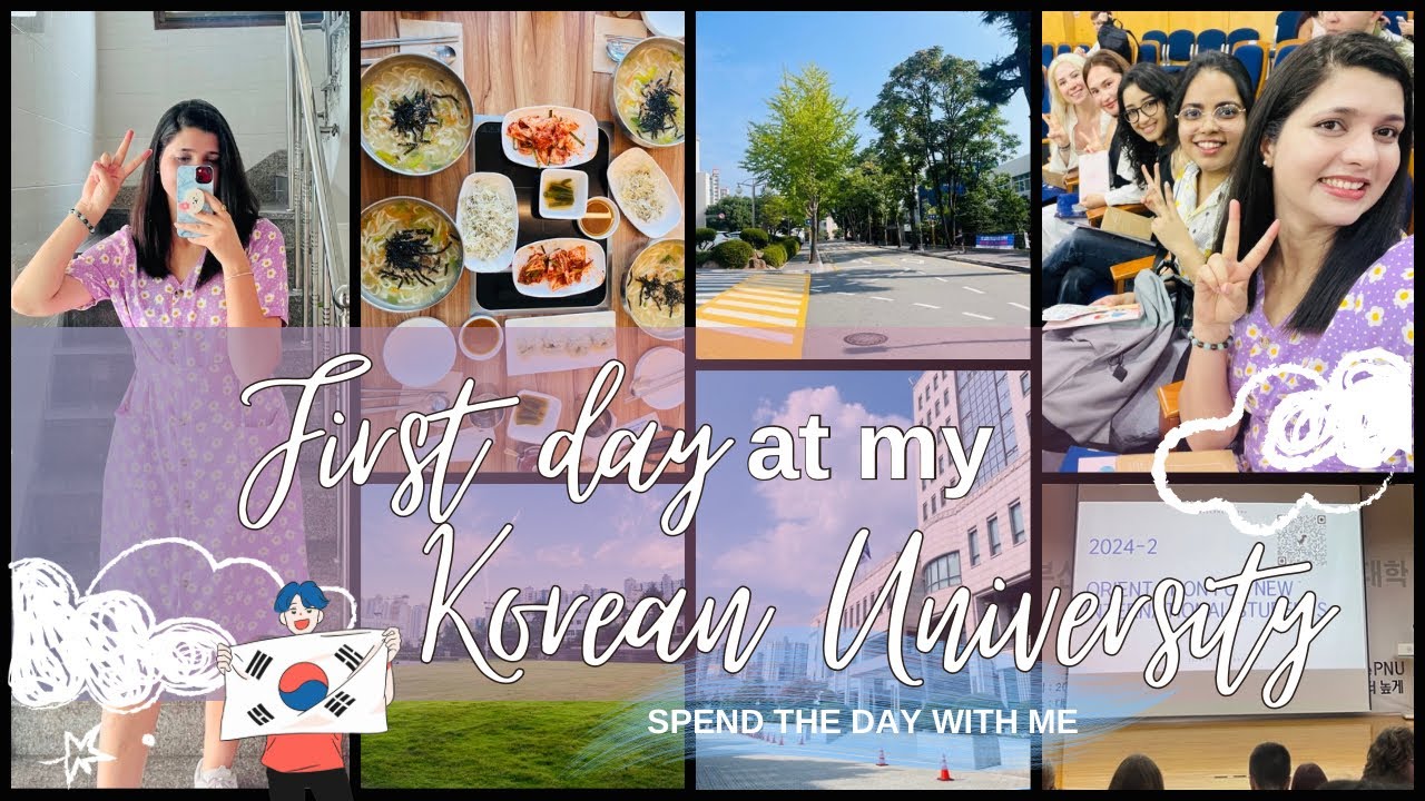 First day at my Korean University | Ph.D life in South Korea | GKS Scholar 
