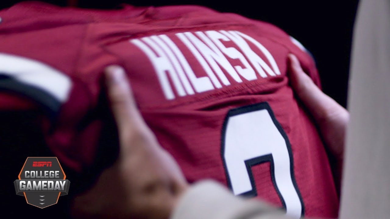 South Carolina QB Ryan Hilinski's number pays tribute to his brother Tyler | College GameDay