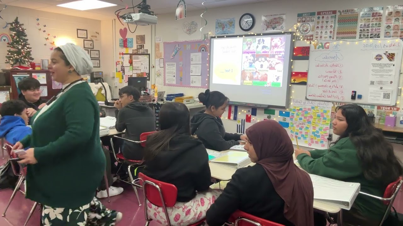Sharafeldin’s Classroom Visit- North County HS