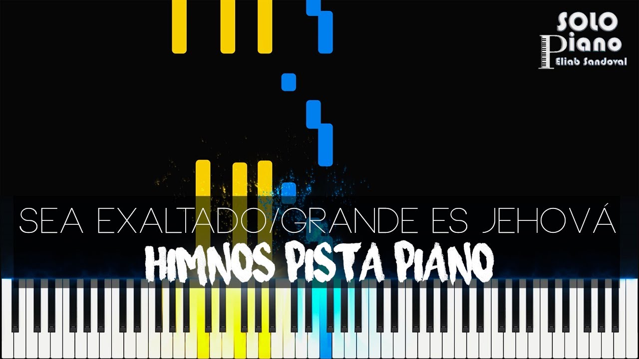 Sea Exaltado/Grande es Jehová - Piano Medley | Easy Piano Tutorial + Partitura