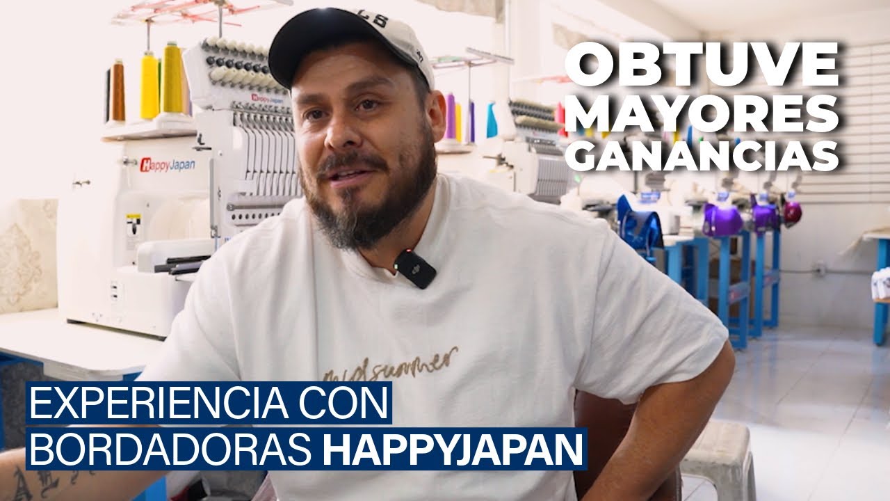 C Action - Experiencia con Máquinas Bordadoras HappyJapan
