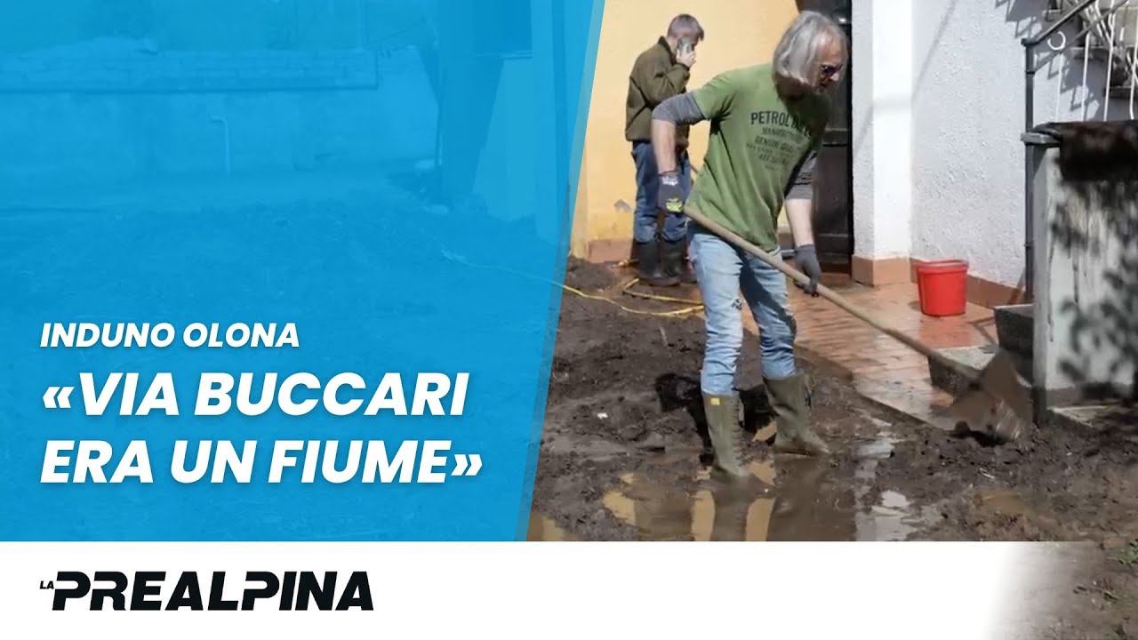 Induno Olona | &laquo;Via Buccari era un fiume&raquo;