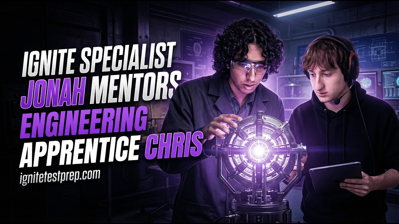 Ignite Specialist Jonah Mentors Engineering Apprentice Chris (SHOCKING Inventions)