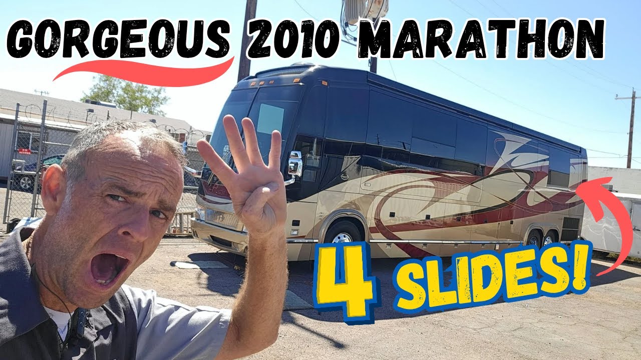 2010 Marathon H3: My 1st Quad Slide Prevost