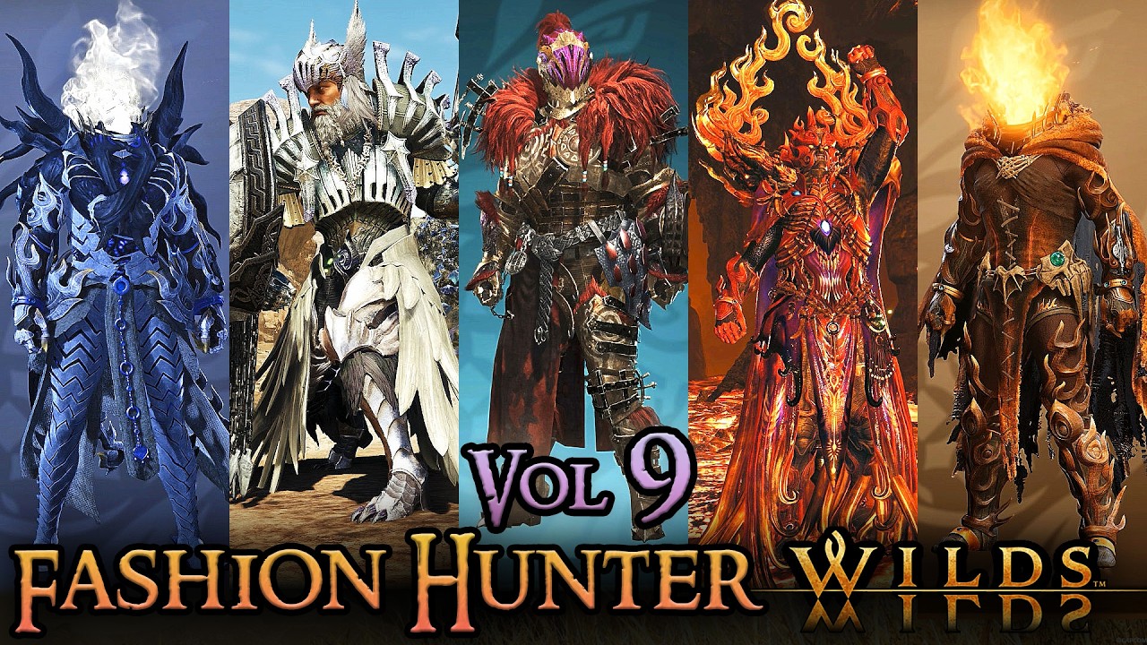 FASHION HUNTER WILDS | Vol. 9 - Monster Hunter Wilds Fashion Layered Armor Sets