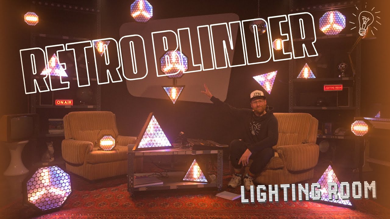 Thomann Varytec Retro Blinder - LED Oktagon and Triangle Blinder