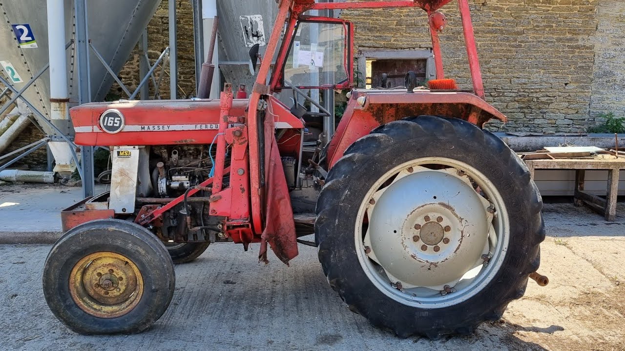 Винтажный четверг. Несколько работ на Massey Ferguson 165.