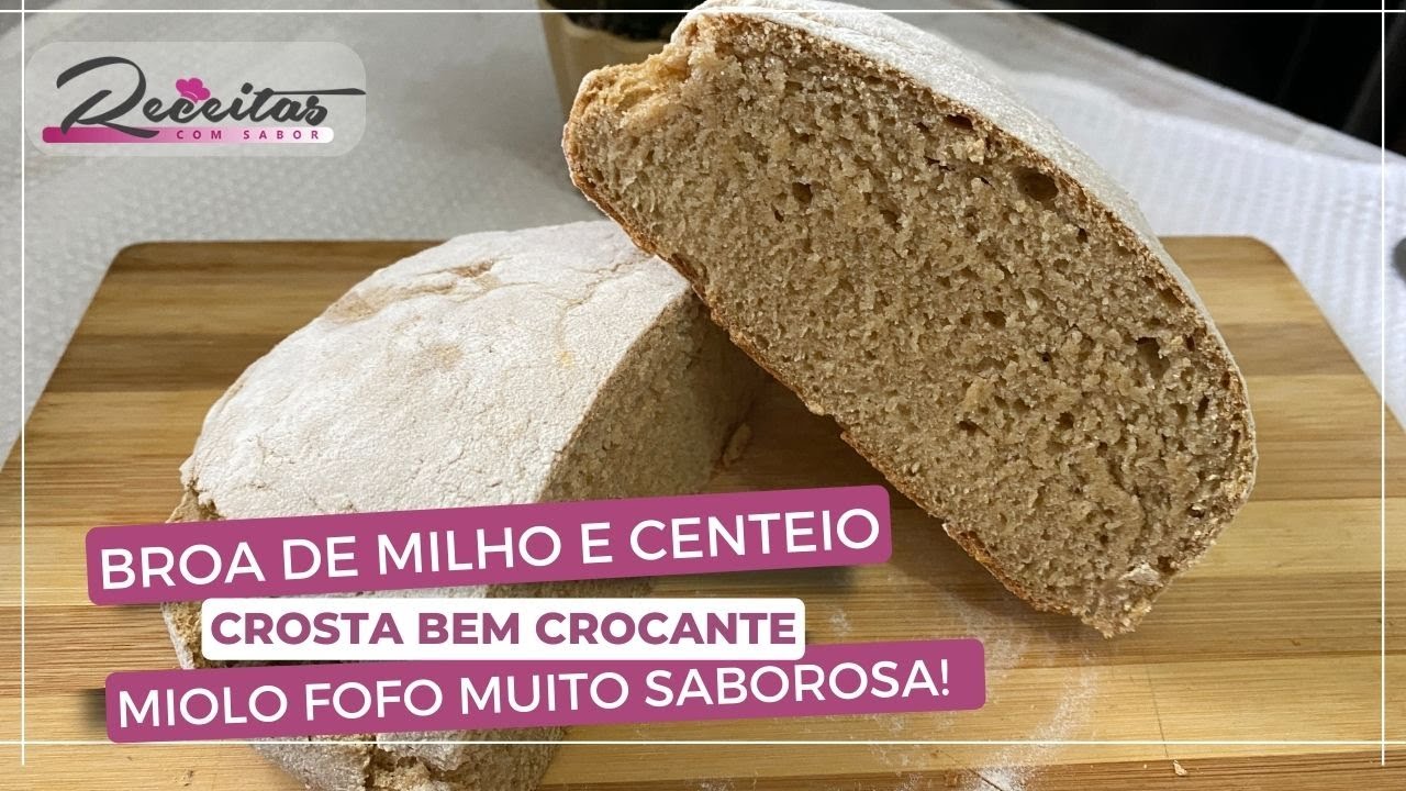 Broa de Milho e Centeio