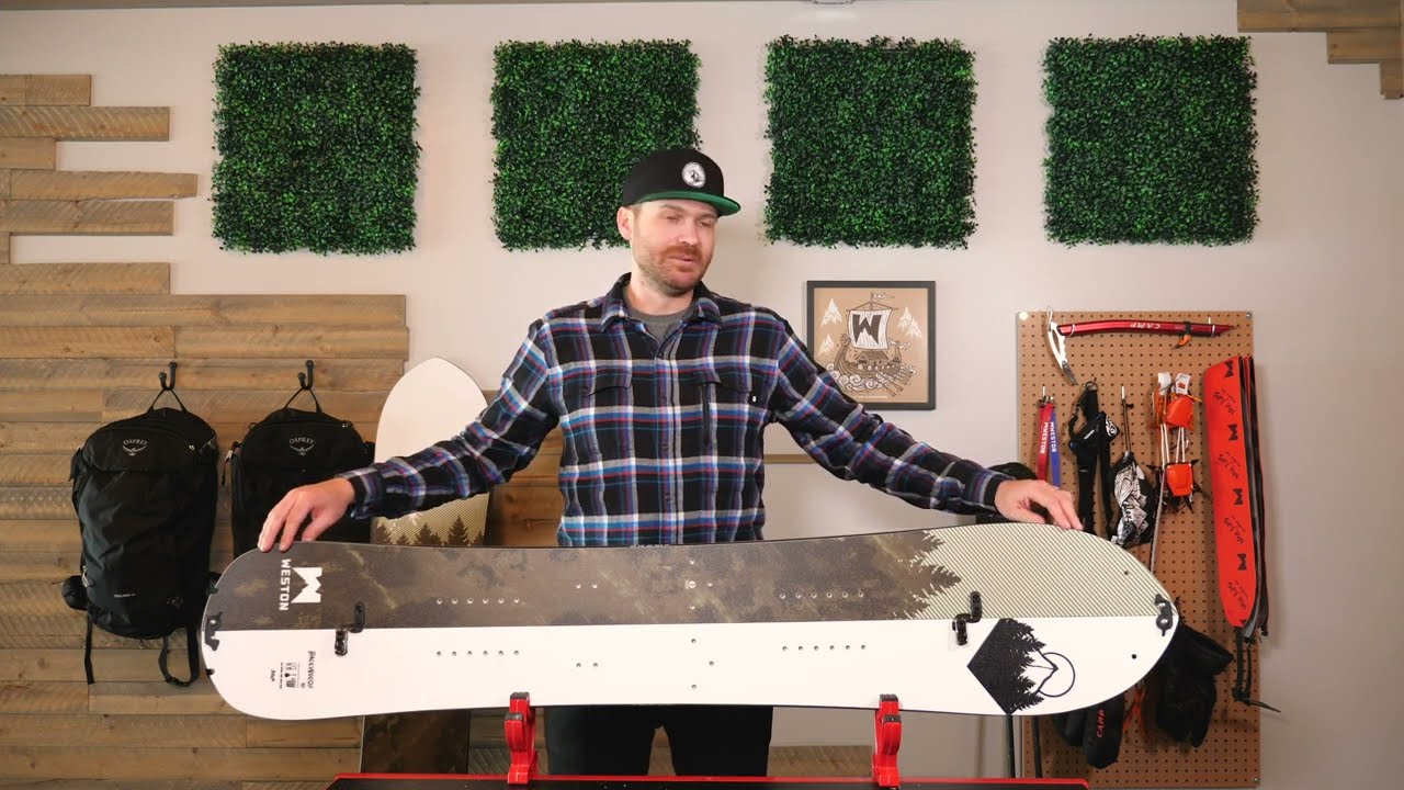 Weston Quiver Series: Backwoods Splitboard & Snowboard