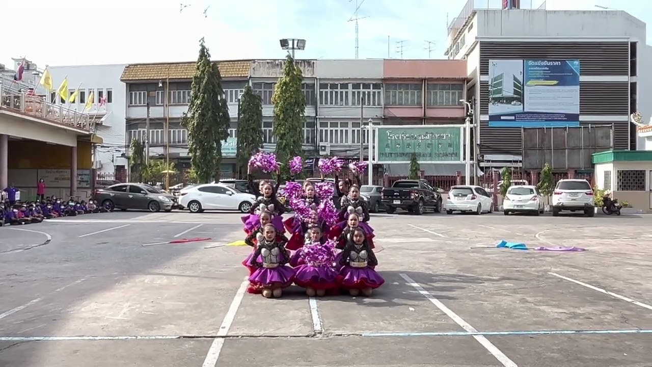 การแสดงโรงเรียนวุฒิวิทยา งานกีฬาสีปี65  ลีดโรงเรียน TikTok Dance