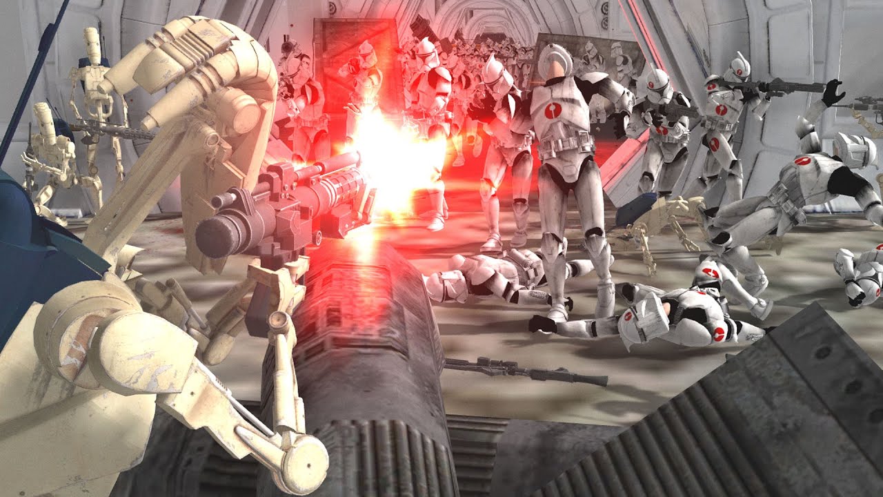 Realistic Clone Army SHIP BOARDING Invasion... - Gates of Hell: Star Wars Mod