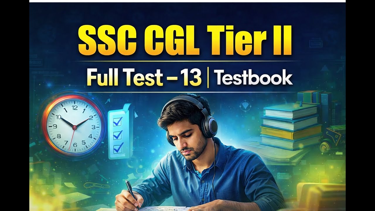 SSC CGL Tier II: Full Test - 13 Testbook