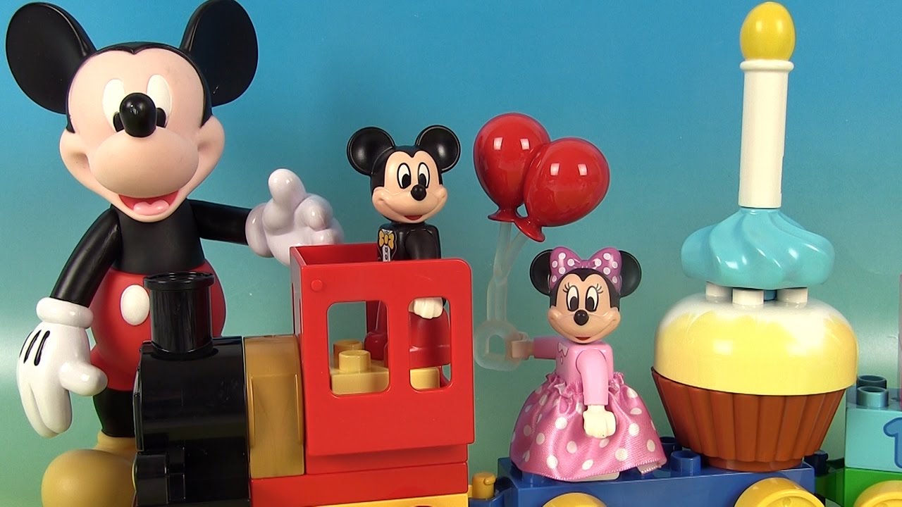 Mickey et Minnie La Parade d'Anniversaire Jeu de Construction