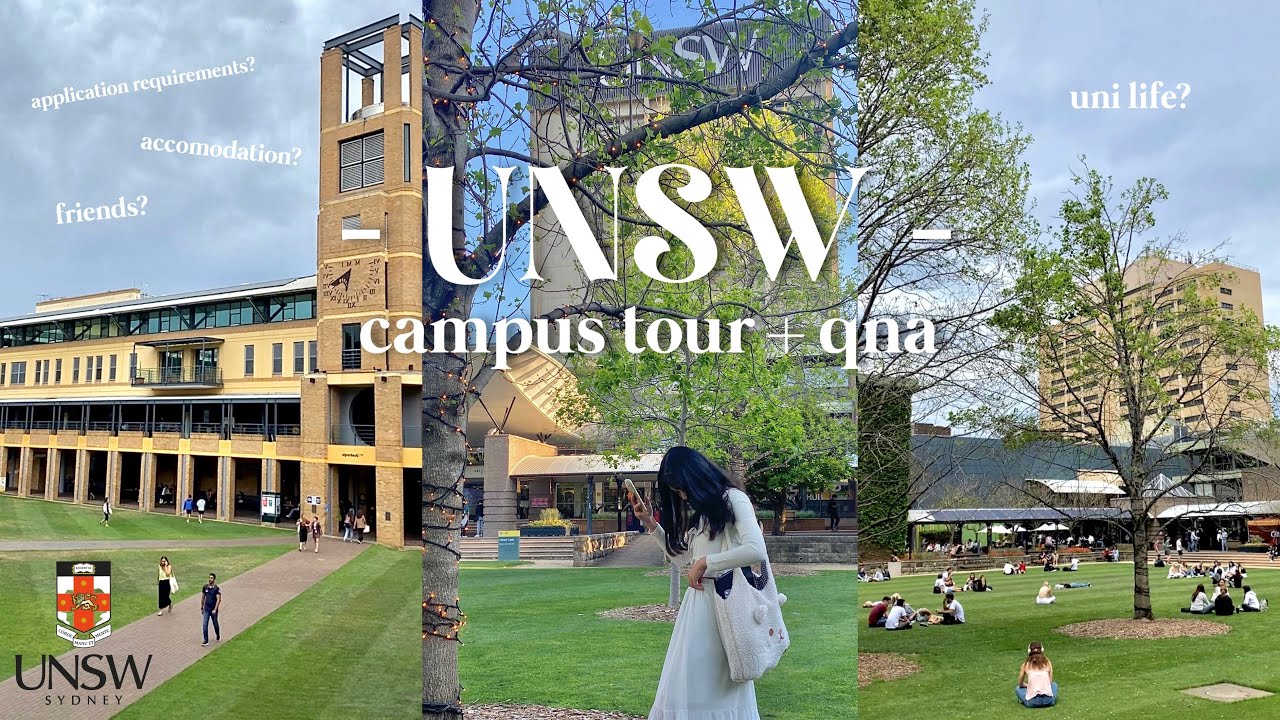 UNSW Campus Tour + Honest Q&A About Uni and Sydney Life!