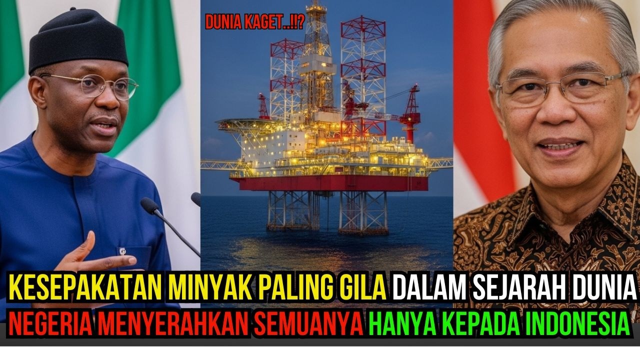 Nigeria Serahkan Minyak 48 Miliar Barel Ke Indonesia, Tolak As-tiongkok! Pidato Presidennya Viral!