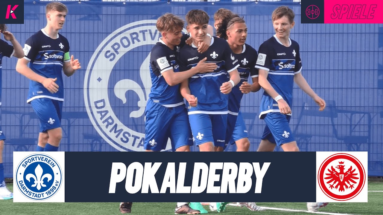 U17-Derby im Hessenpokal! Schlagen die Lilien die Eintracht? | SV Darmstadt 98 - Eint. Frankfurt U17