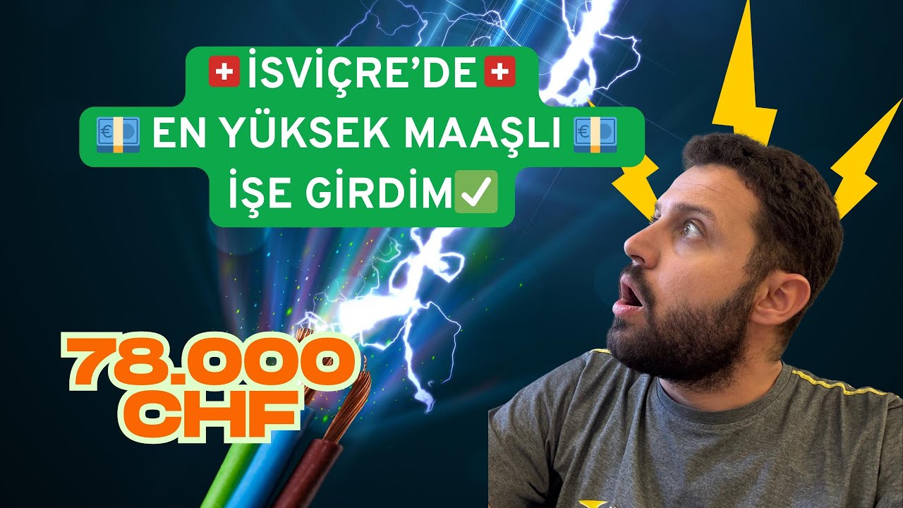 İsviçre'de En Yüksek Maaşlı İşe Nasıl Girdim? Bütün Gerçekler / Sende Yapabilirsin!!!
