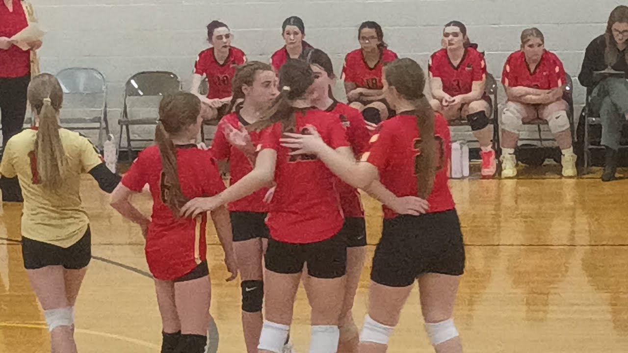 ALAH Knights vs Arcola Riders, 8th grade, Girl's Volleyball 01/15/26 Final Score 25-18