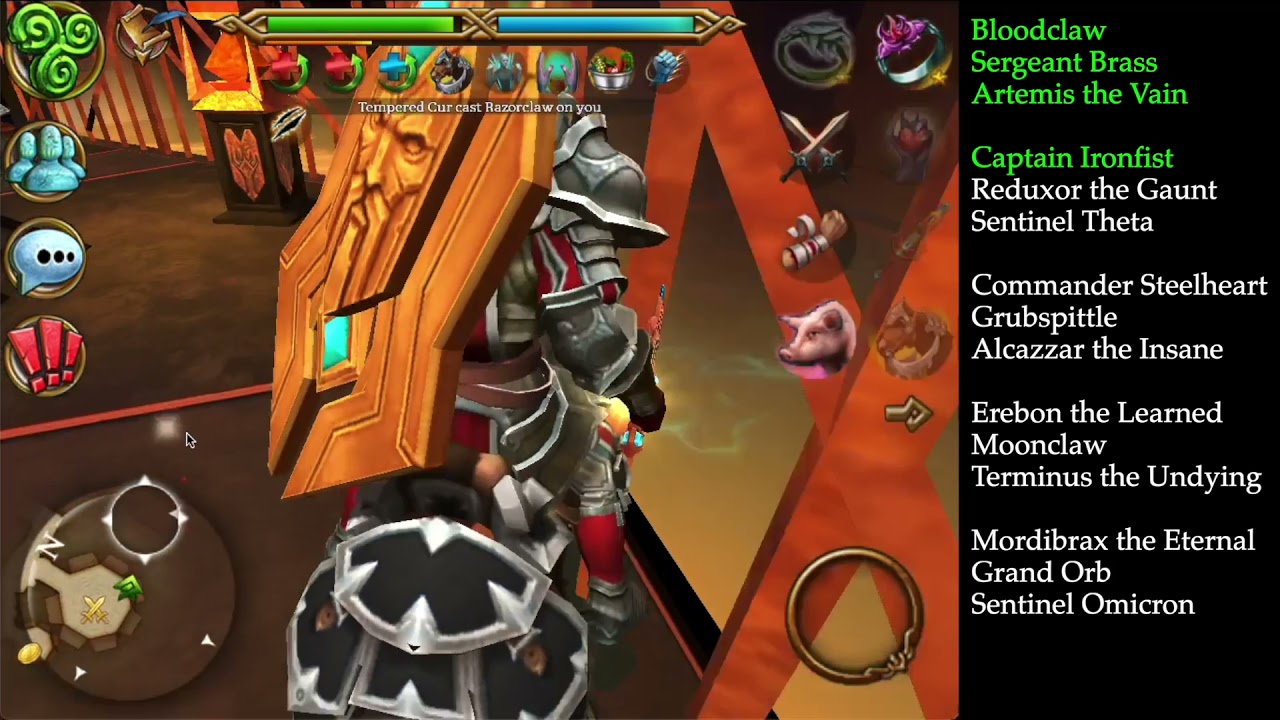 killing all floor bosses [Celtic Heroes]