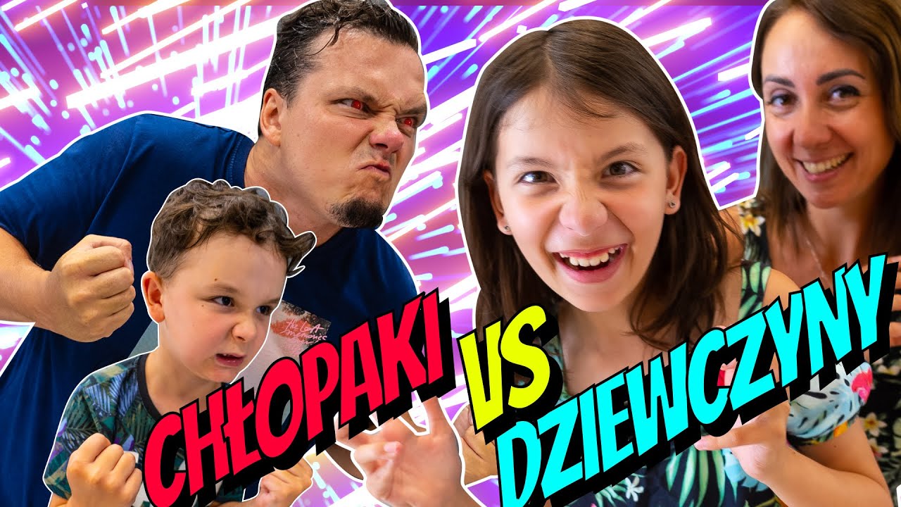 DZIEWCZYNY KONTRA CHŁOPAKI W PARKU ROZRYWKI! ODC 298