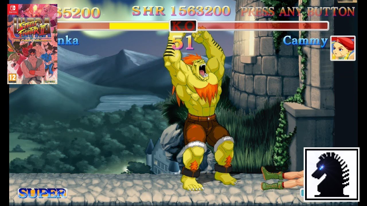 NS Ultra Street Fighter II: The Final Challengers - Blanka