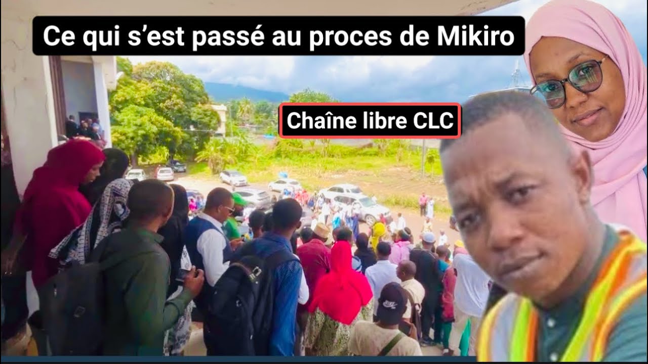 Alerte info au tribunal de Moroni, le procès d’Affaire Mikiro, un avocat explique les choses?